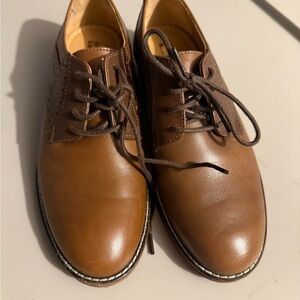 Johnston & Murphy Kids Brown Dress Shoes
